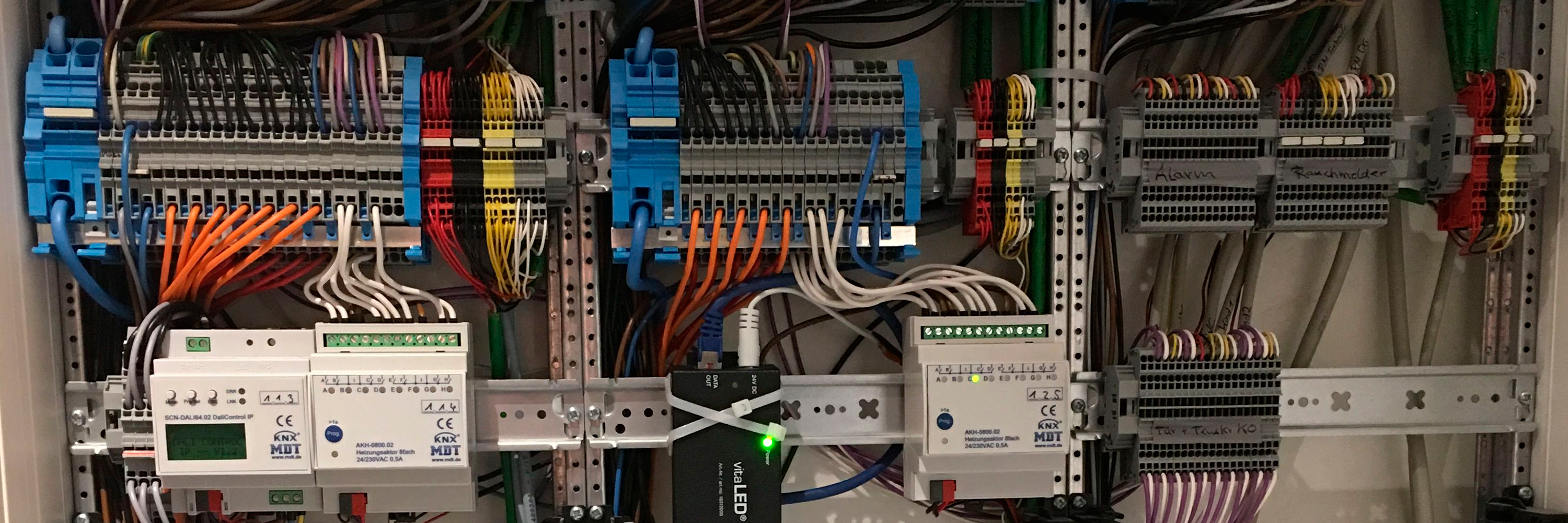 монтаж KNX